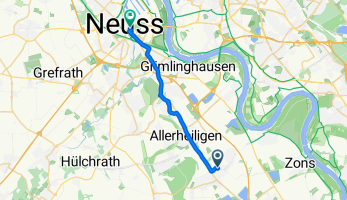 An der Leykuhle, Dormagen nach Am Kehlturm, Neuss