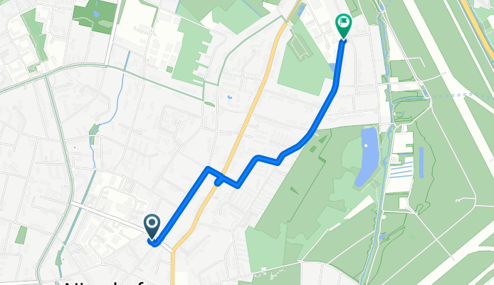 Krähenweg nach Sperlingsweg