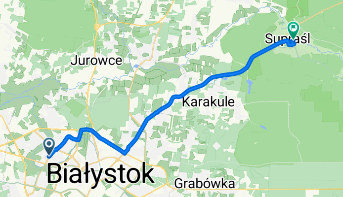 От Swobodna до Supraśl