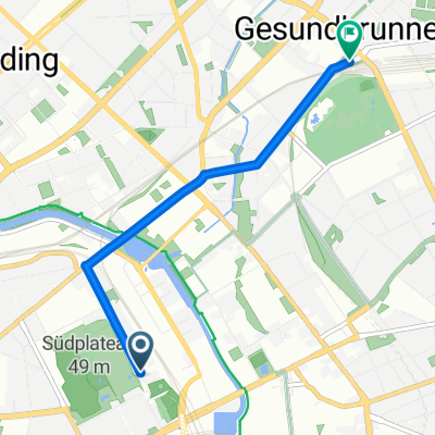 Seydlitzstraße, Berlijn naar Badstraße, Berlijn