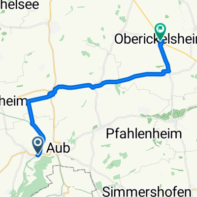 Von Aub bis Oberickelsheim