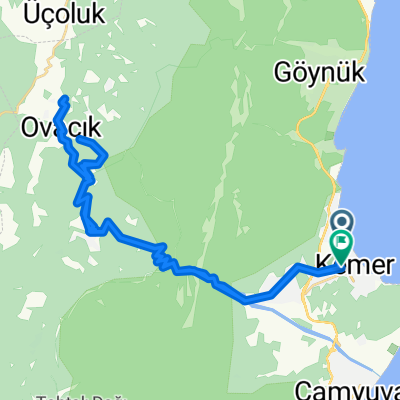 Ataturk Ve Demokrasi Blv., Kemer to Cumhuriyet Ve Demokrasi Meydani, Kemer