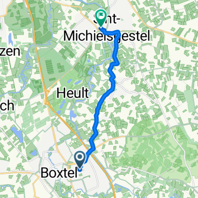 Oisterwijkstraat naar Meanderplein