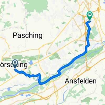 Von Hörsching bis Linz