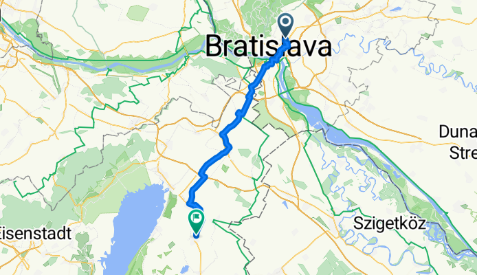 From Bratislava to Frauenkirchen