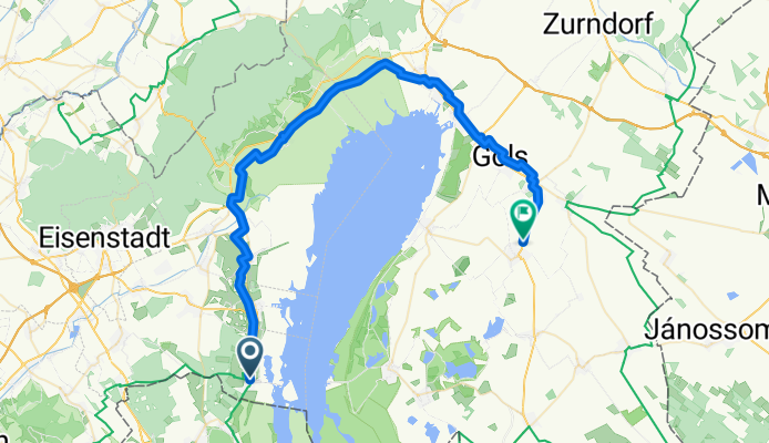 From Morbisch am See to Frauenkirchen