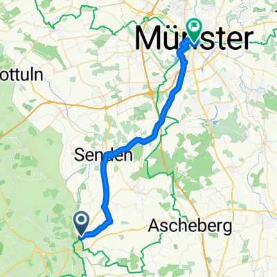 Lüdinghausen nach münster