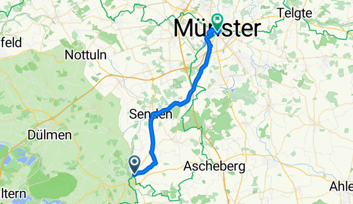 Lüdinghausen nach münster