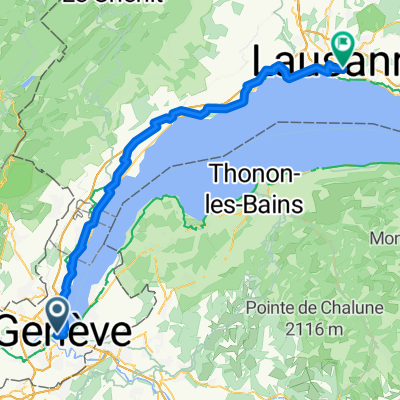 From Geneva to Lausanne