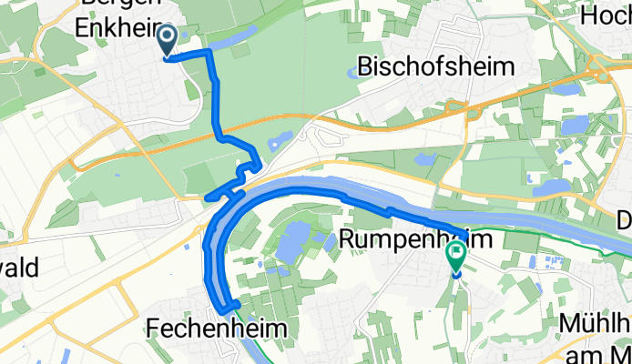 Von Frankfurt am Main bis Rumpenheim