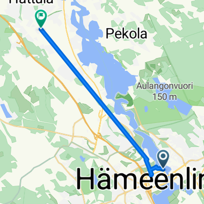 Arvi Kariston katu, Hämeenlinna do Tallitie, Parola