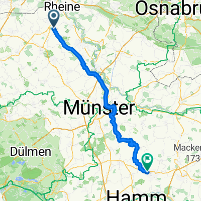 Schillerstraße, Neuenkirchen nach Eschenbachstraße, Ahlen