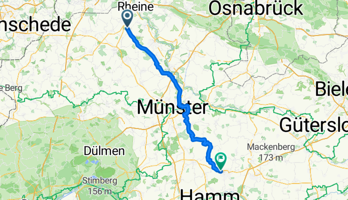 Schillerstraße, Neuenkirchen nach Eschenbachstraße, Ahlen