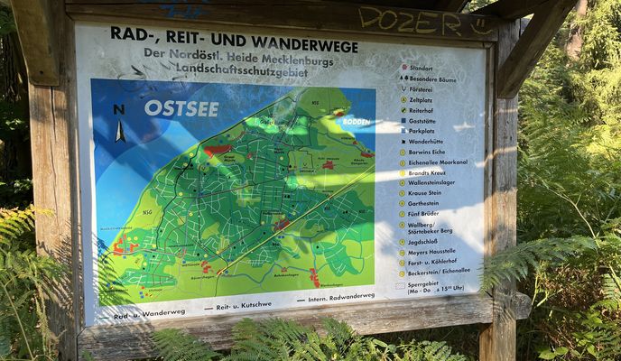Foto 2 der Bikemap-Route "Strandstraße, Graal-Müritz nach Strandstraße, Graal-Müritz"