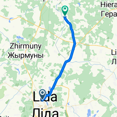 Лида до Вороново