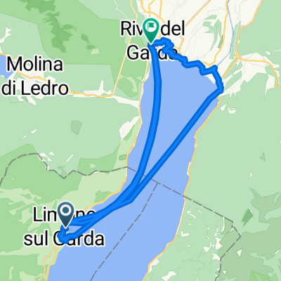 Teil 1: Limone sul Garda - Riva del Garda (Fähre)