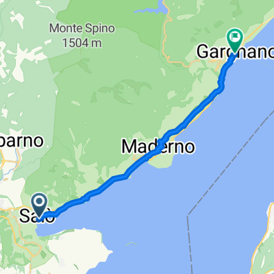 Teil 1: Salò - Gargnano