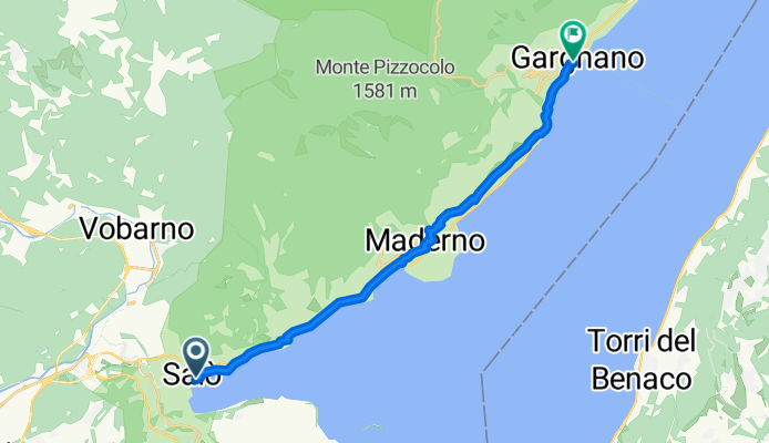 Teil 1: Salò - Gargnano