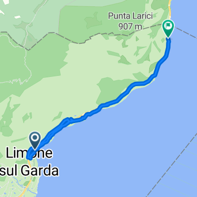 Teil 3: Limone sul Garda - Radweg