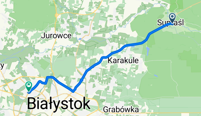 От Supraśl до Gen. Berlinga