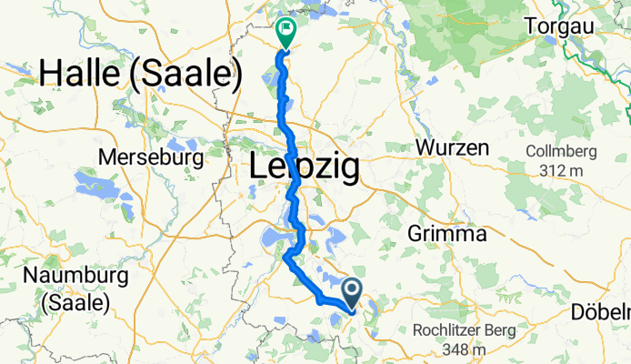Kantstraße, Borna nach Schloßstraße, Delitzsch