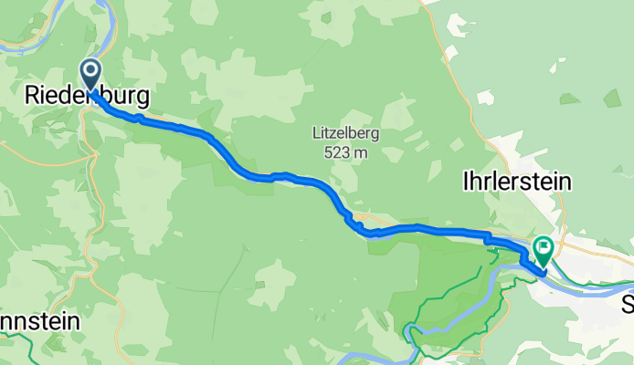 Bruckstraße nach Am Pflegerspitz