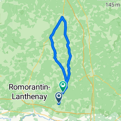 Itinéraire vers D 123, Selles-Saint-Denis