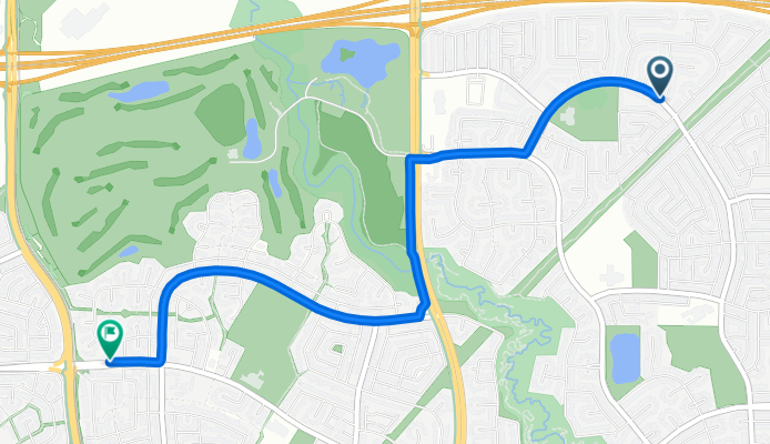 Jellett Way NW, Edmonton to Greenview, Edmonton