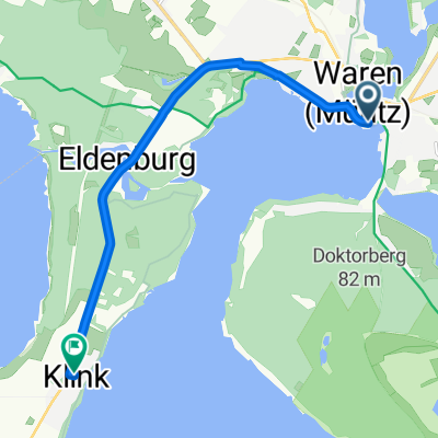 Müritzstraße, Waren (Müritz) nach Schloßstraße, Klink