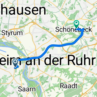Prinzeß-Luise-Straße nach Heißener Straße