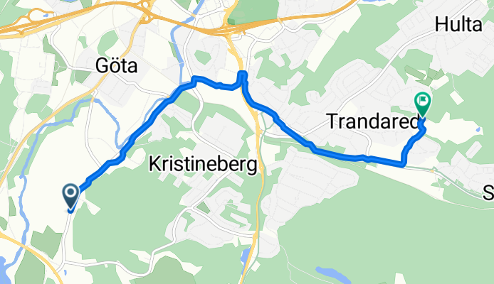 Gässlösavägen, Borås to Husbondegatan, Borås