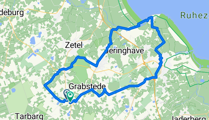 Route in Bockhorn kurz