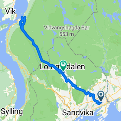 Over Krokskogen til Stein