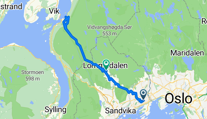 Over Krokskogen til Stein