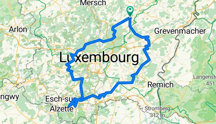 MTB JL - ESCH - JL 113.5km - 1.56khm