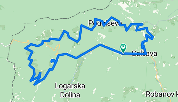 Solčava, Solčava to Solčava, Solčava