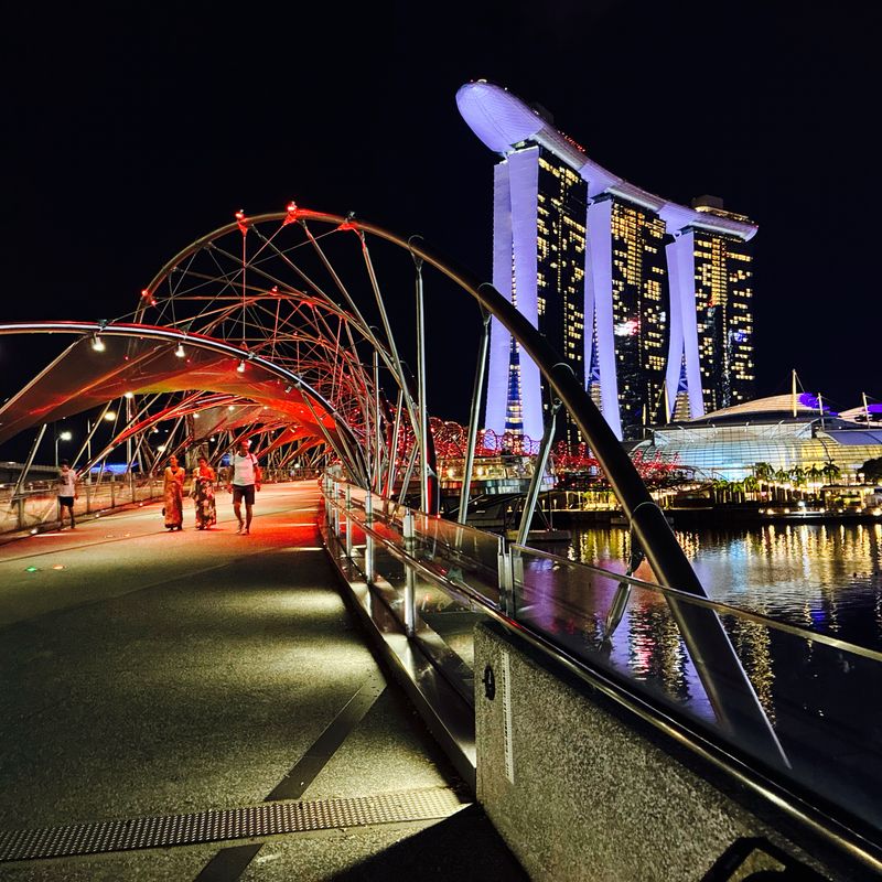 Punggol Rd, Singapore to Helix Bridge, Singapore