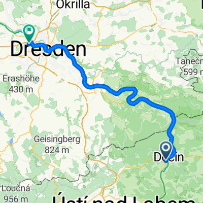 Elba-4: From Děčín to Rathen