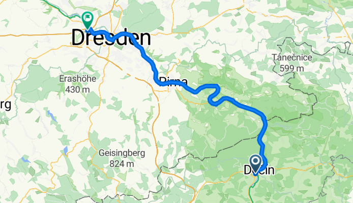 Elba-4: From Děčín to Rathen