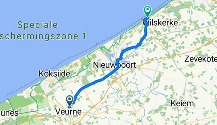 Hanssenslaan, Furnes Ă Joseph Casselaan, Middelkerke