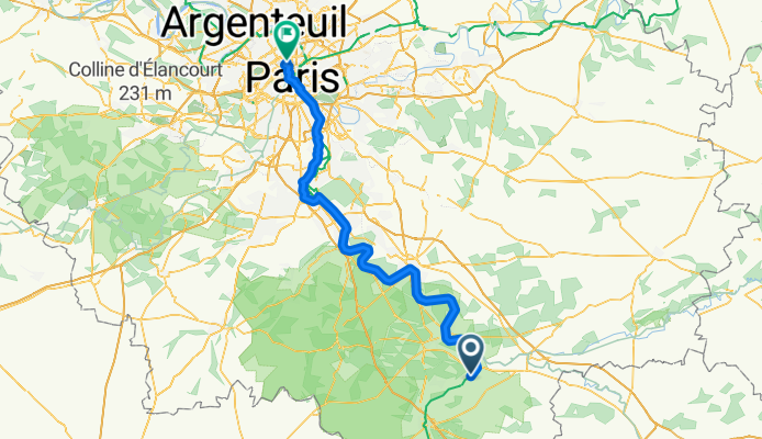 Moret-Loing, Paris
