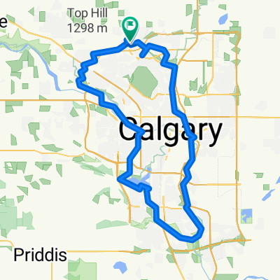 Kincora Hill NW, Calgary to Kincora Hill NW, Calgary