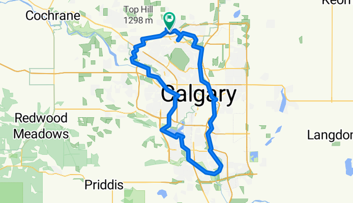 Kincora Hill NW, Calgary to Kincora Hill NW, Calgary