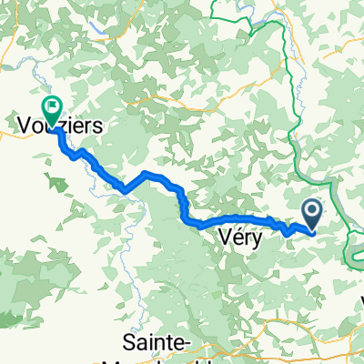 Béthincourt à Rue Albert Caquot, Vouziers