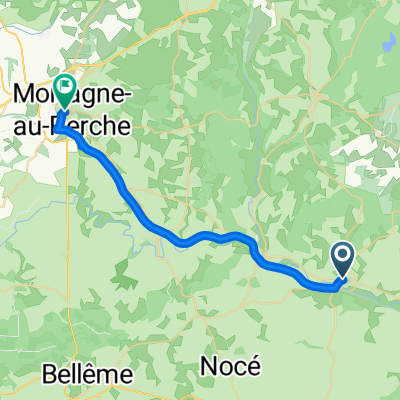 De Rue des Moulins à Place du Général de Gaulle