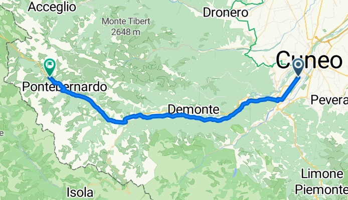 From Cuneo to Bordighera