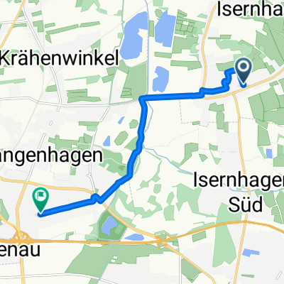 Friedrich-Thies-Weg, Isernhagen nach Hindenburgstraße, Langenhagen