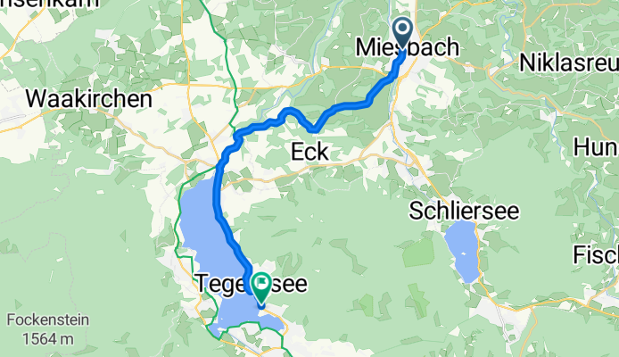 Marienplatz nach Überfahrtweg