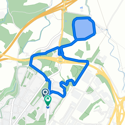 Carrer de Joana Herms, Manresa a Carrer de Joana Herms, Manresa