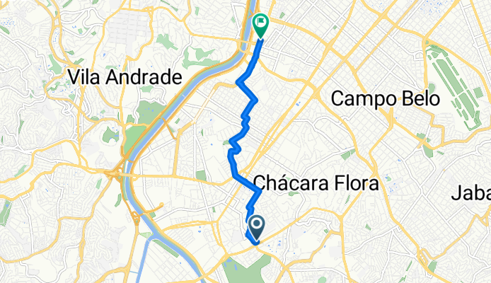 De Rua Padre Chico a Avenida das Nações Unidas